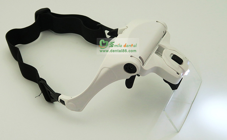 dental loups with LED head light